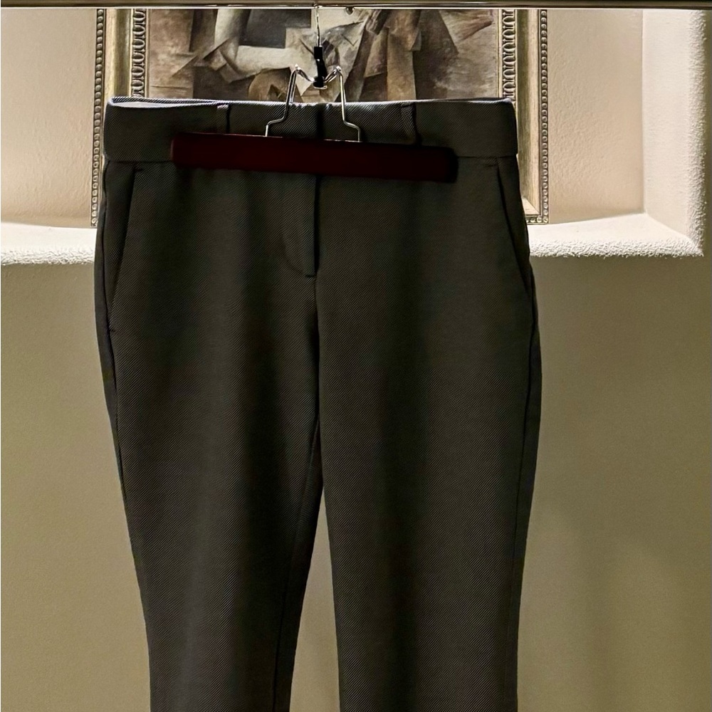LOFT Navy & White Women's Trousers
